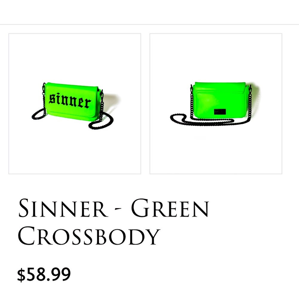 Blackcraft cult sinner cross body